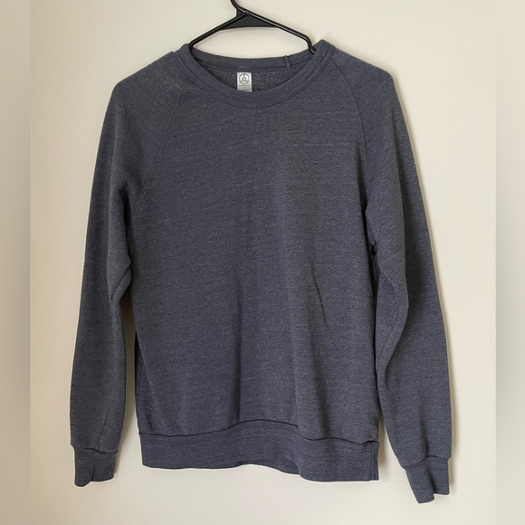 Blue Crewneck Sweatshirt from Alternstive Earth, Size M - Picture 1 of 2